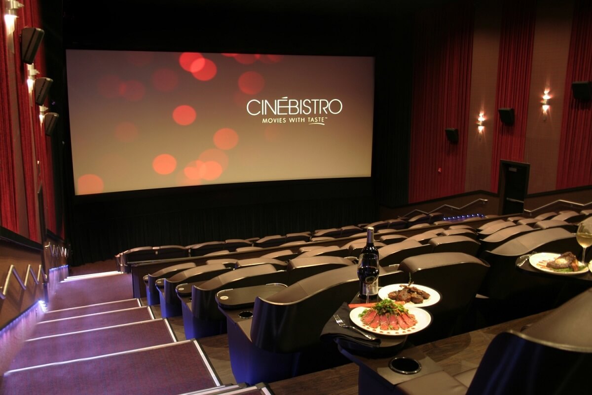 CinéBistro — a movie theater that allows you to make an online reservation to watch a variety of movies