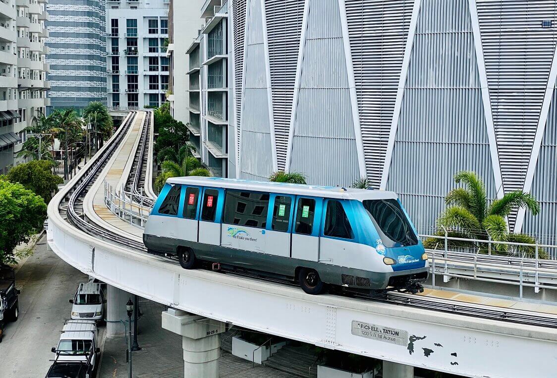 Metromover in Miami