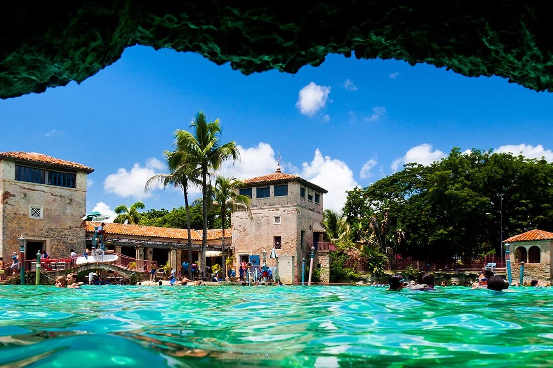 VENETIAN POOL, THE ONLY POOL LISTED AS HISTORIC — Best water parks in Florida