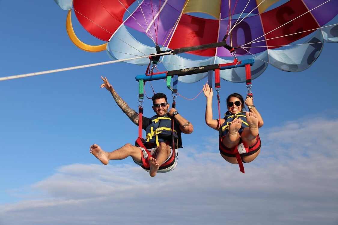 Parasailing in Miami — Things to do in Miami water activities