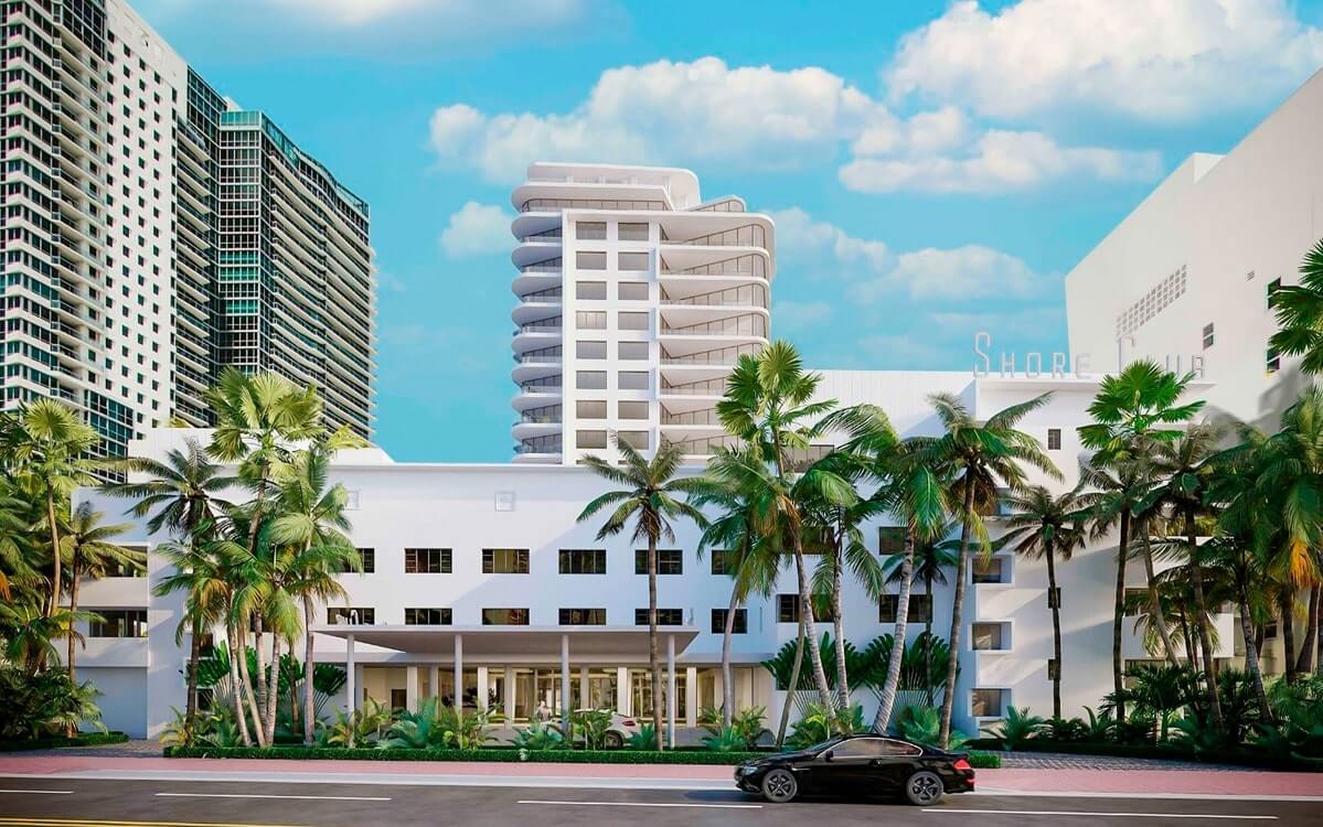 The Shore Club Hotel in Miami