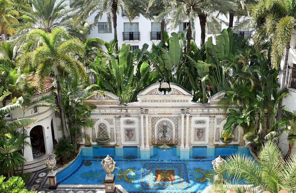 The Villa Casa Casuarina in Miami