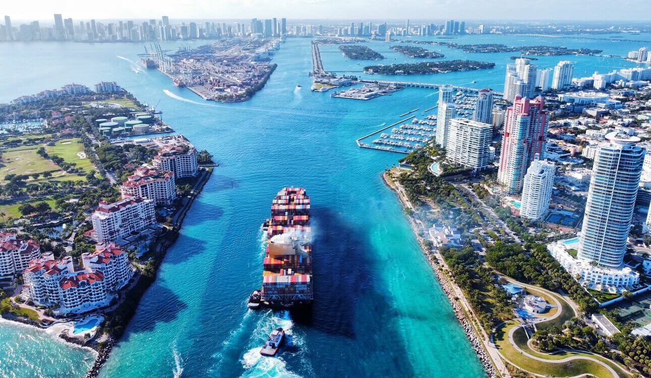 Miami cruise port