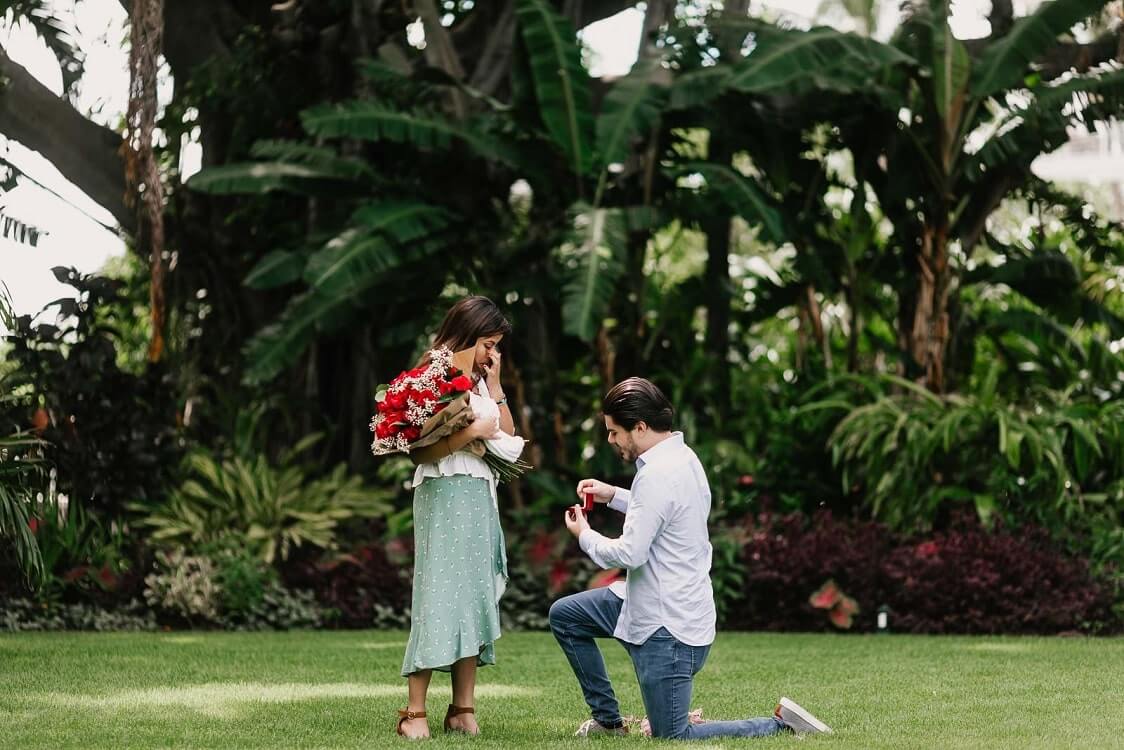 Miami Beach Botanical Garden — one of the most romantic places in Miami for a marriage proposal