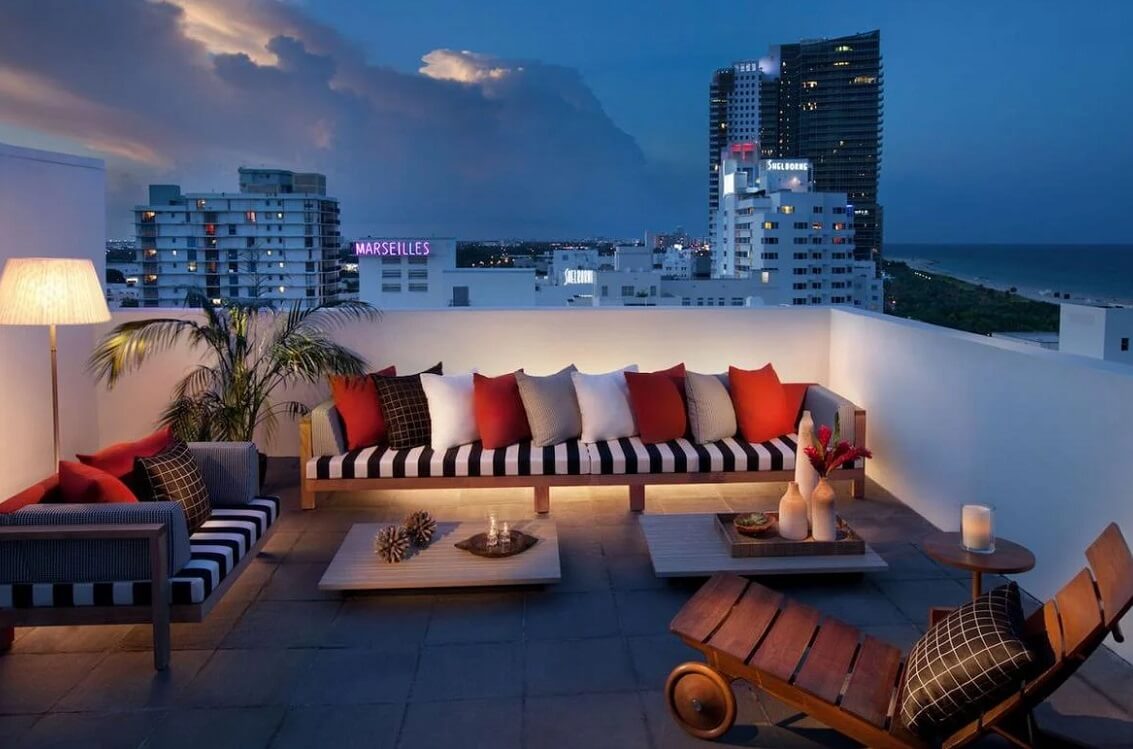 The SLS Hotel South Beach — Best rooftop bars in Miami