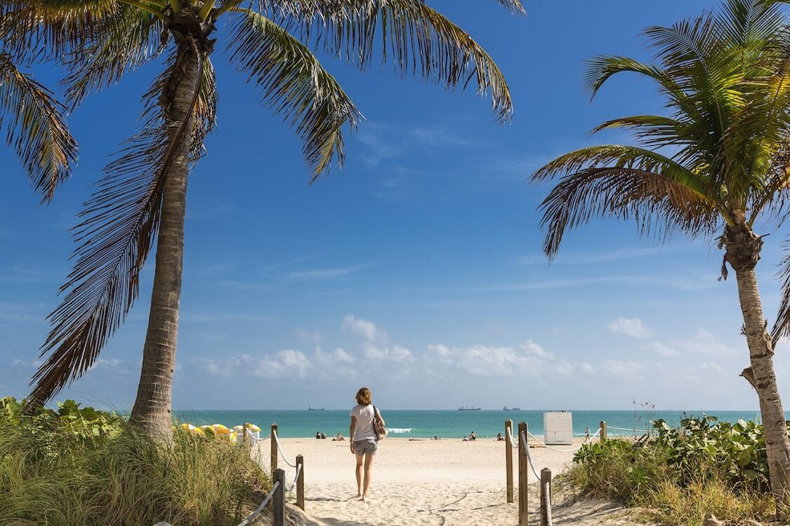 Miami's beaches — Outdoor activities in Miami