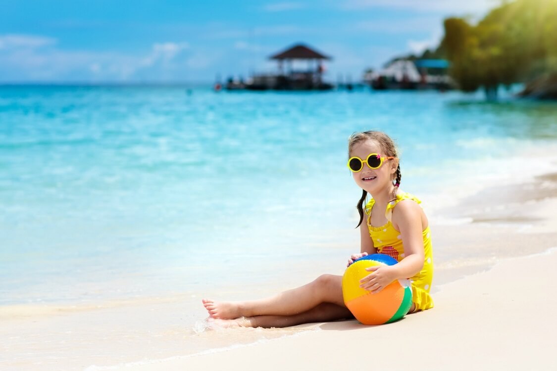 Spend a day at the beach — Miami kids activities