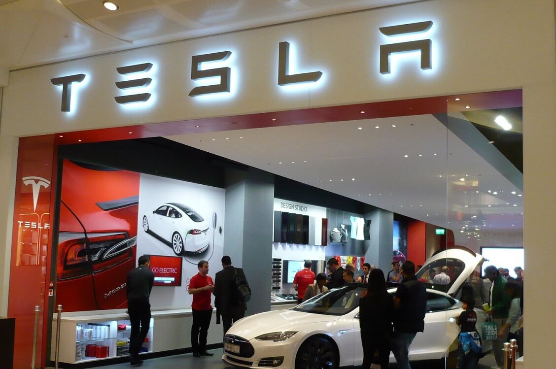 Visit the Tesla showroom at Aventura Mall Miami