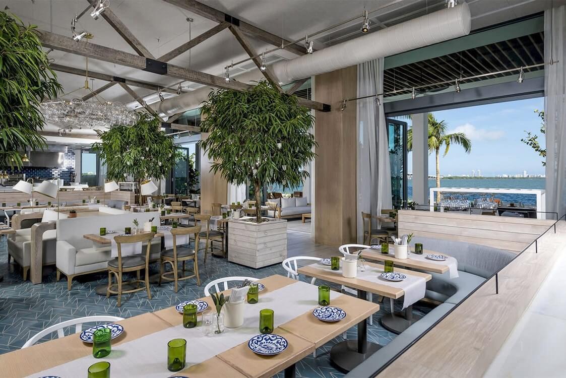 Amara at Paraiso — Miami Beach outdoor restaurants