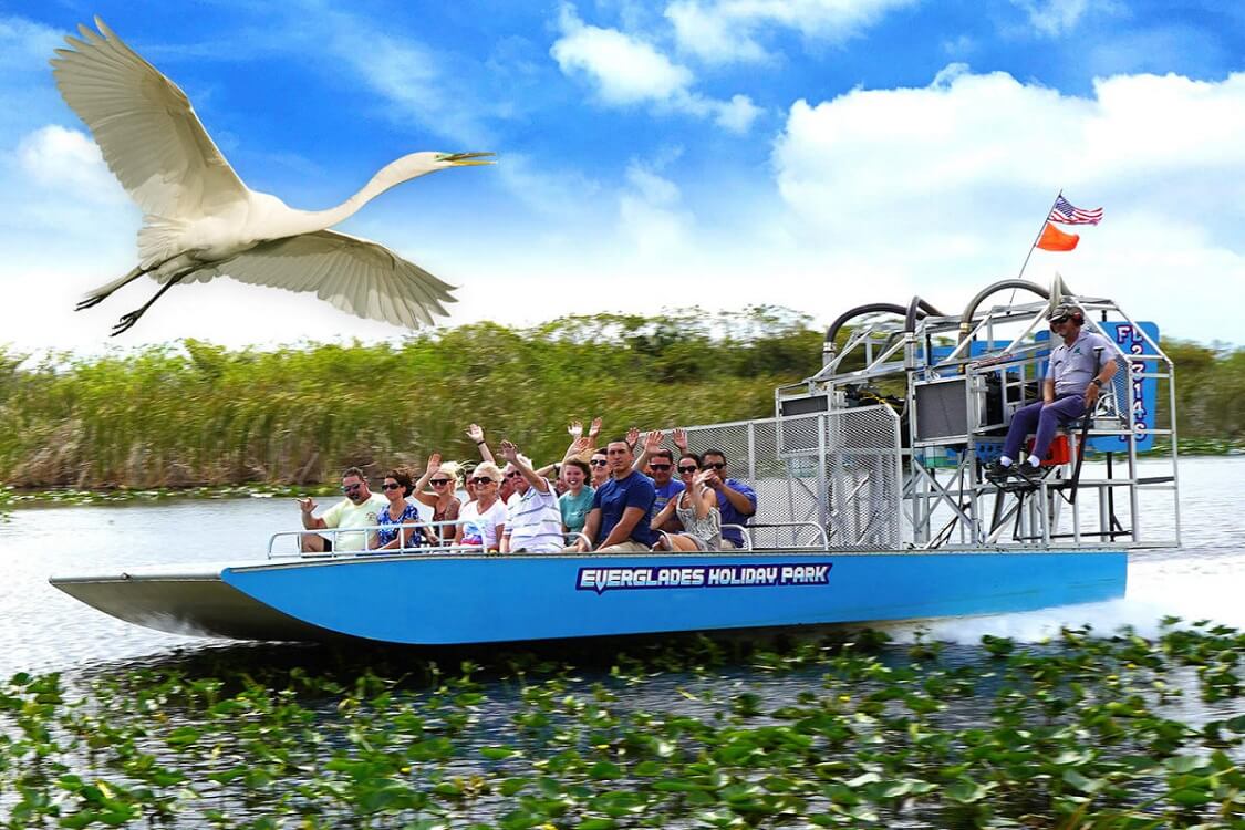Everglades Holiday Park Airboat Tours — Airboat rides near me