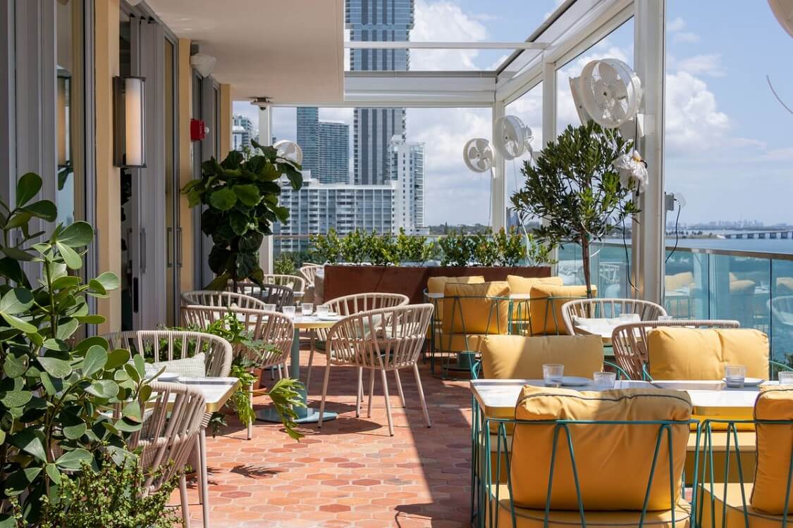 Klaw Miami — Romantic rooftop restaurants Miami