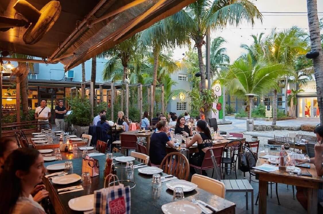 Restaurants in Little Haiti — a vibrant culinary scene, with a variety of restaurants offering authentic Haitian cuisine as well as other Caribbean and Latin American dishes