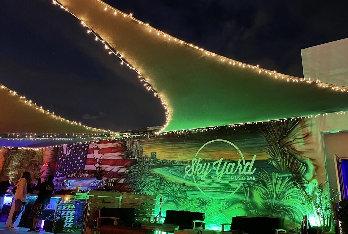Sky Yard at the Lincoln Eatery — Miami Beach rooftop restaurants