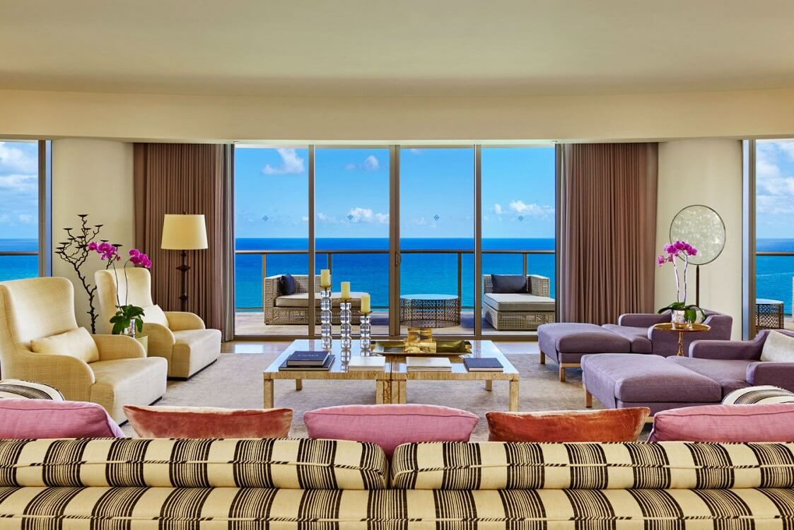The Presidential Suite at The St. Regis Bal Harbour Resort — Penthouse suite Miami