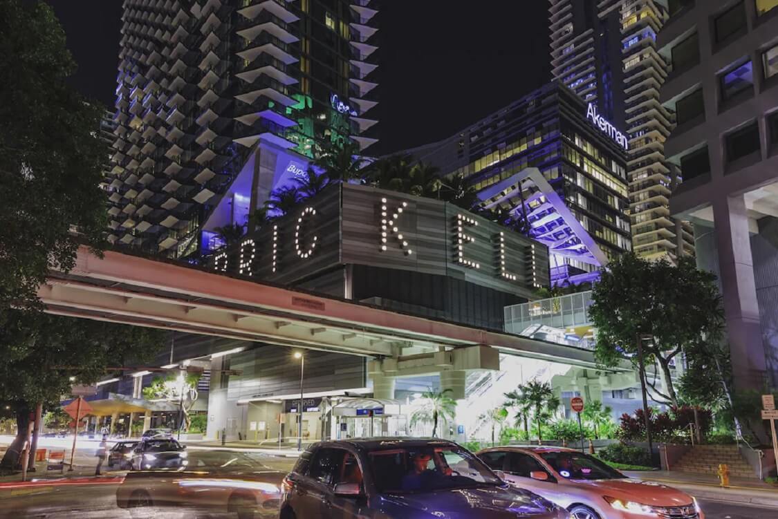 Unwind at the Brickell City Centre — Places to walk at night at Downtown Miami