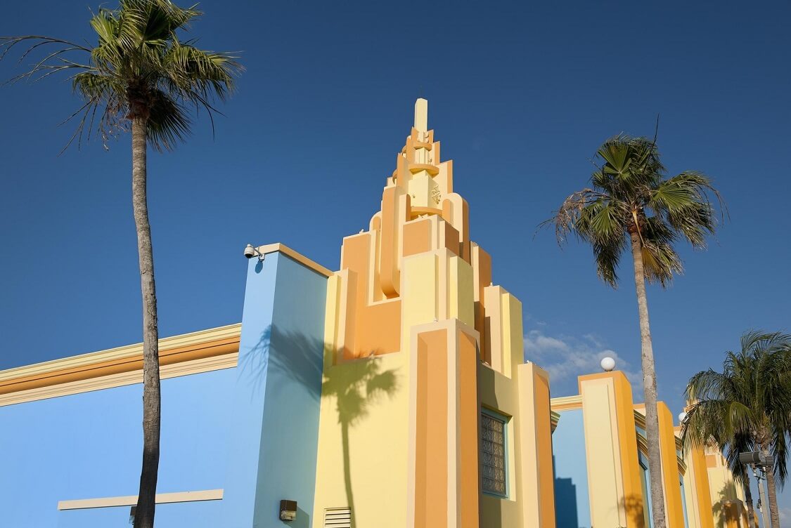 Art Deco Historic District — Miami style architecture