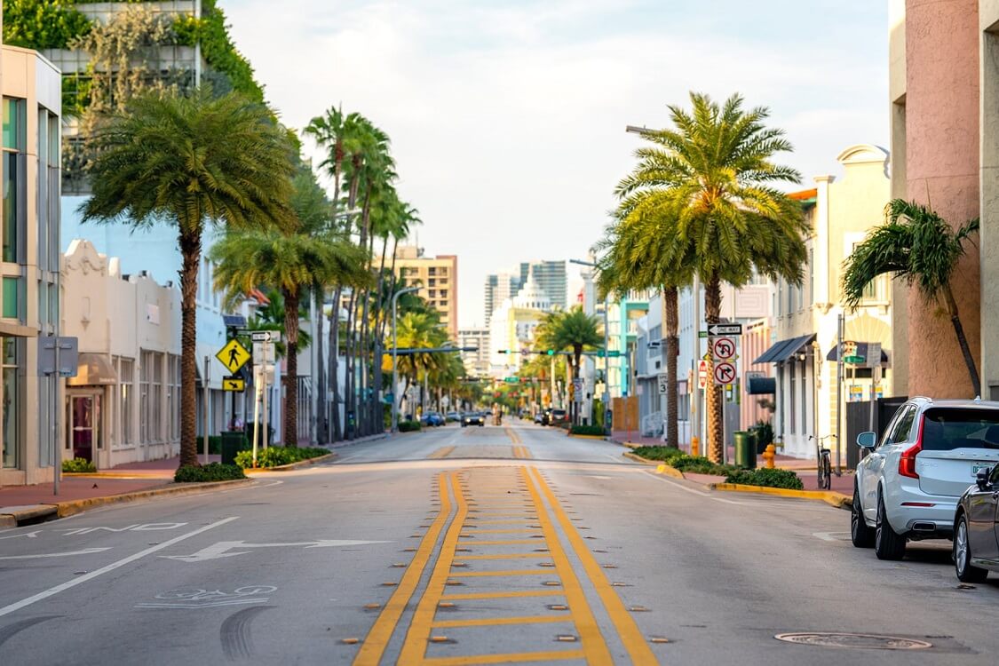 Parking in South Beach — Parking in South Beach Miami
