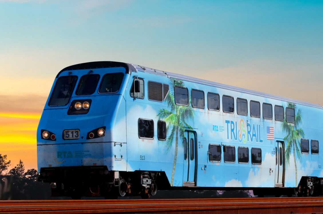 Tri-Rail — Way to the Fort Lauderdale from Miami