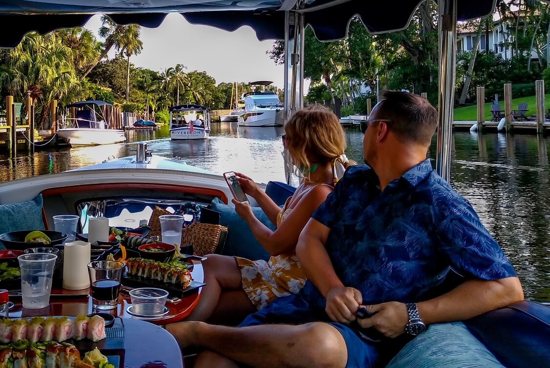Gondola ride in Coral Gables — Fun things to do in Miami for couples